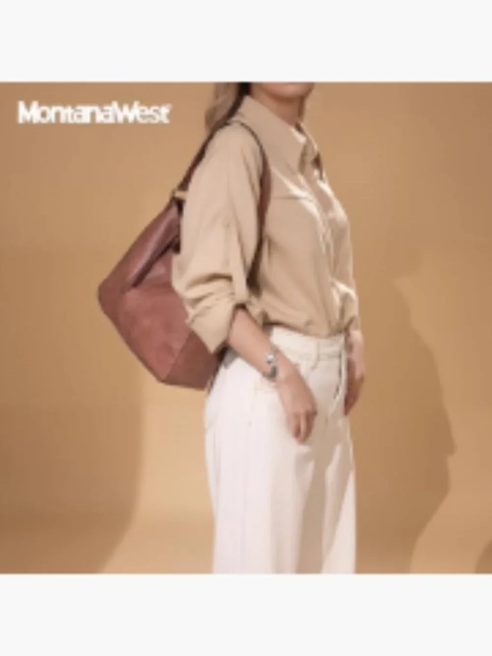 Faux Leather Hobo Bag with Crossbody Strap